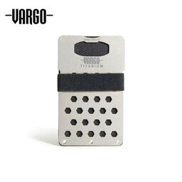 バーゴ VARGO バーゴ TITANIUM HINGE WALLET チタニウムヒンジワレット 財布 ミニマム ミニマル 登山 ハイキング クライミング キャンプ アウトドア アウトドアギア ギア グランピング 野宿 車中泊