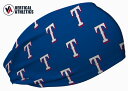 アメリカ発 【ネコポス送料無料】 バーティカルアスリート Vertical athletics ヘッドバンド Cooling Headband テキサス・レンジ...