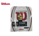 Wilson Tennis ウィルソンテニス 130 HYPERiON POWER 16 テニスガット(海外正規品) ラケット購入者様限定 【単品購入不可】 ガット張り