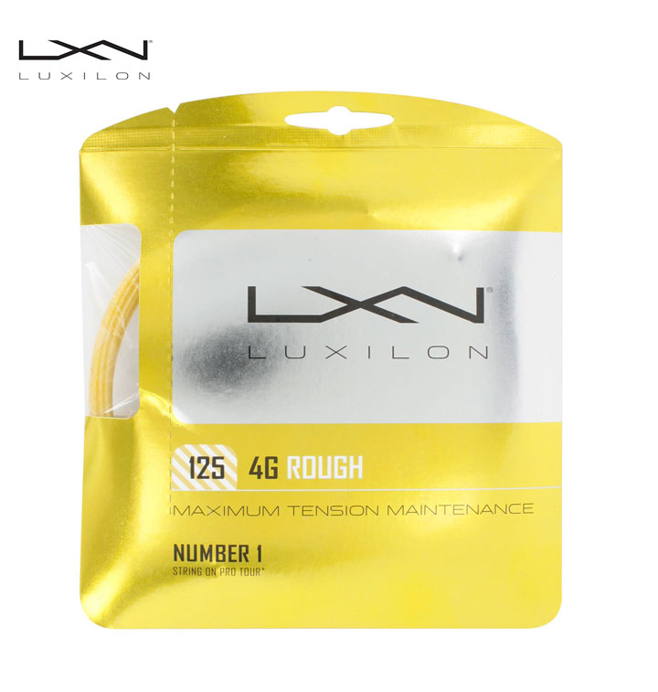Wilson Tennis ウィルソンテニス 125 Luxilon 4G ROUGH 17 テニスガット(海外正規品) ラケット購入者様限定 【単品購入不可】ルキシロン ガット張り