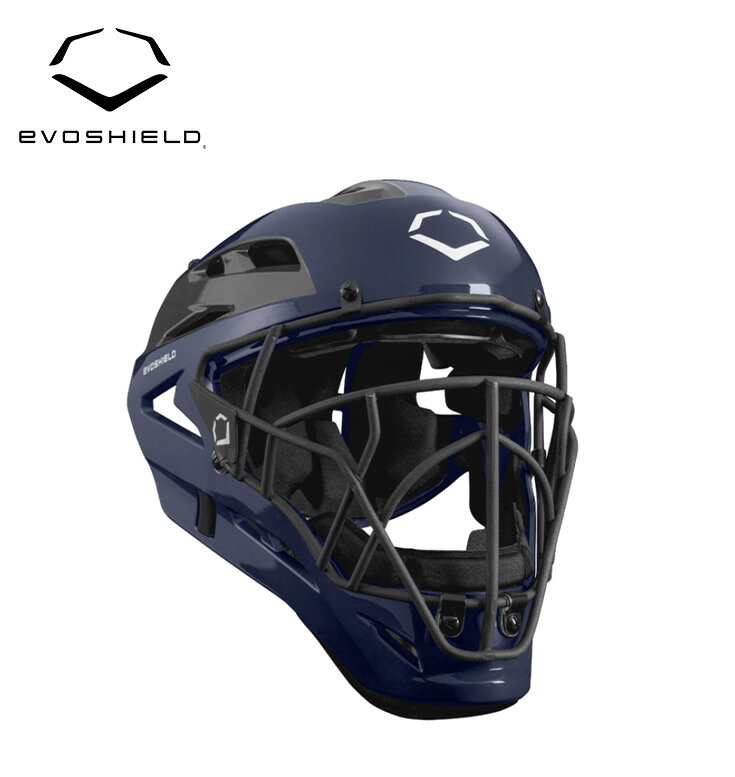 EVOSHIELD エボシールドPro-SRZ™ Catchers Helmet キャッチャー用 ヘルメット 野球 スポーツ Navy
