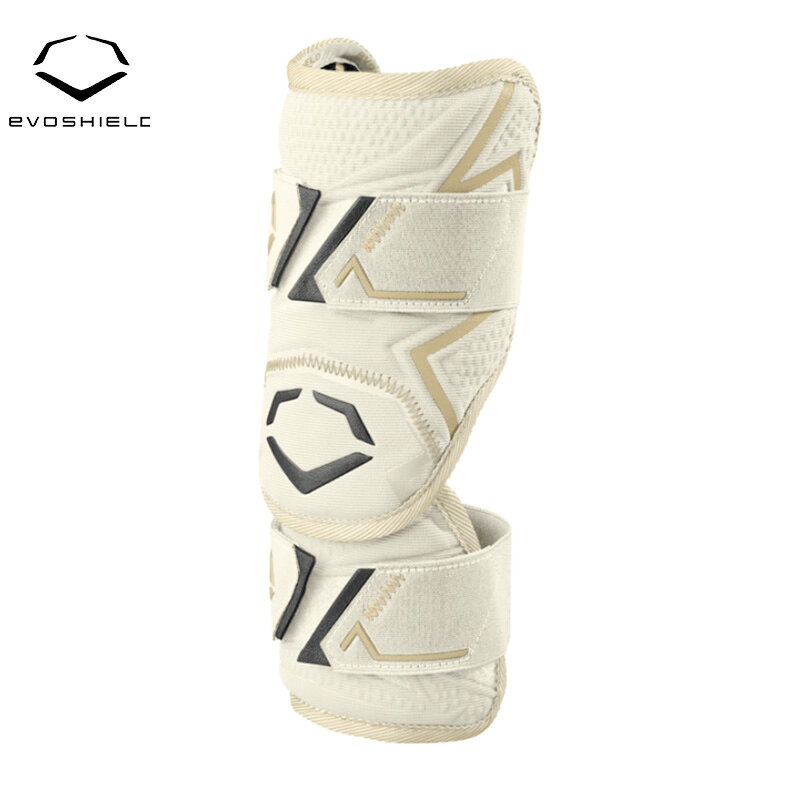 ★Evoshield エボシールド★ ＜商品説明＞ Pro-SRZ™ 3.0 バッターズ ツーピース エルボーガードは、肘部分で連結された2ピース構造のカスタム成形シールドを採用し、広い範囲を保護しながら快適な装着感を実現したエルボーガードです。Gel-to-Shell®テクノロジーにより、購入時は柔軟な素材ですが、約30分でプレーヤーの身体に合わせて成形され、投球を受け流すプロテクションへと変化します。トラベルボール、高校、大学レベルの打者に対応。人間工学に基づいたデザインでスイングの邪魔になりにくく、打撃時の動きを妨げません。 ＜特徴＞ ・ワンサイズ ・Gel-to-Shell®テクノロジーを採用したカスタム成形シールド ・肘部分で連結された2ピース構造 ・約30分で身体の形状に合わせて成形可能 ・新採用のメモリーフォームバッキングがスイング時の快適性を向上 ・外側の層の下に配置されたパーフォレーテッドフォームが、投球を受けた際の衝撃を軽減 ・スイングを妨げにくい人間工学に基づいたデザイン ・2つのガード部分をつなぐ新しいエラスティック構造で肘周りのフィット感を向上 ・両端にタブを備えた新しいストラップで着脱が容易 ・面積を拡大したフック＆ループ式固定部でフィット感を調整可能 ・フック＆ループ部分の耐久性にも配慮した設計 ※野球商品はこちら ※モニターの見え方により画像の色と実物の色が若干異なる場合がございます。商品説明のため、違うカラーの商品画像を使用している場合がございます。・当店でご購入された商品は、「個人輸入」としての取り扱いになり、アメリカから、あるいは日本の物流倉庫からお客様のもとへ直送されます。・通常の個人輸入の場合は関税、消費税、通関手数料等が別途請求される場合があります。しかし当店では、お客様が安心して購入できるように、当店がそれらの諸経費を支払いますので、別途請求されることはありません。・個人輸入される商品は、すべてご注文者自身の「個人使用・個人消費」が前提となります。ご注文された商品を第三者へ無償で贈答することはできますが、商用目的に転売することは法律で禁止されております。
