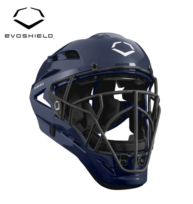 EVOSHIELD エボシールドPro-SRZ™ Solid Catchers Helmet キャッチャー用 ヘルメット 野球 スポーツNavy