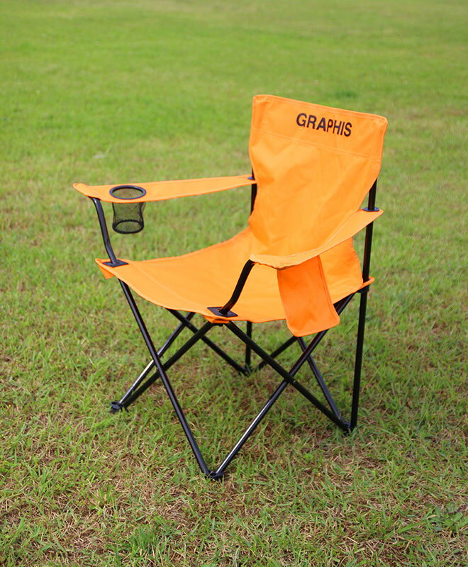 【限定500円クーポン】 GRAPHIS オリジナル アウトドアチェア 折りたたみ コンパクト 耐荷重80kg 椅子 チェア 折り畳み アウトドア レジャー ドリンクホルダー イス アームチェア 持ち運び おうちキャンプ 海 キャンプ キャンピング 一人キャンプ 送料無料通販格安セール情報 楽天 通販