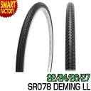 自転車 タイヤ 26インチ 27インチ 24インチ タイヤ 1本 デミング LL SR078 シンコー DEMING SINKO 自転車 ママチャリ シティサイクル 軽快車 通勤 通学 交換 補修 ☆ プレゼント ギフト 新生活 母の日