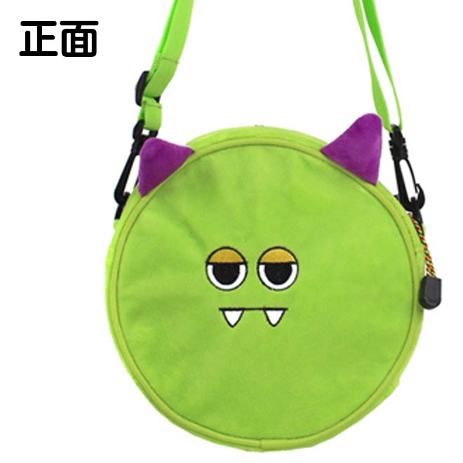 バッグ 子供 ショルダーバッグ 《購入特典付》 《在庫限り》 キッズ 男の子 女の子 バッグ 鬼 ショルダー バッグ リュック こども 子ども 保育園 幼稚園 通園 誕生日 お出かけ 遠足 TURN OVER ☆ プレゼント ギフト 熱中症対策 猛暑 津波 防災グッズ
