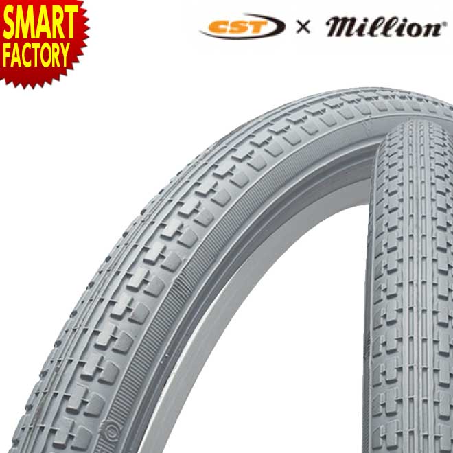 【30日限定P5倍〜】 車イス タイヤ 《移乗補助》 22インチ CST C86 グレー 車椅子用タイヤ 車椅子 車いす 22x1 3/8 車いすタイヤ 軽量 ...