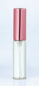 グラス アトマイザー アルミ キャップ 無地瓶 4ml スプレー タイプ/詰め替え セット付/香水はもちろん 手指 アルコール・エタノール 消毒 除菌 殺菌 携帯用としても使える/日本製 ヤマダアトマイザー/携帯香水用容器/ガラス 樹脂【メール便】母の日