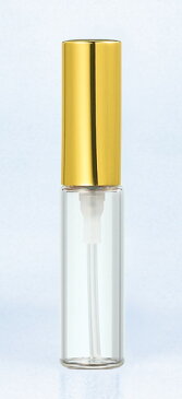 グラス アトマイザー アルミ キャップ 無地瓶 4ml スプレー タイプ/詰め替え セット付/香水はもちろん 手指 アルコール・エタノール 消毒 除菌 殺菌 携帯用としても使える/日本製 ヤマダアトマイザー/携帯香水用容器/ガラス 樹脂【メール便】母の日