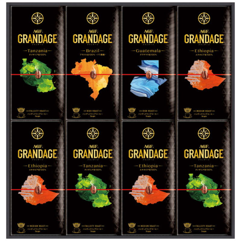AGF グランデージ ドリップコーヒーギフト (GD-50N) [キャンセル・変更・返品不可]のサムネイル