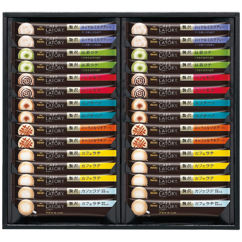 AGF ブレンディカフェラトリースティックプレミアムギフト (CPS-30N) [キャンセル・変更・返品不可]のサムネイル