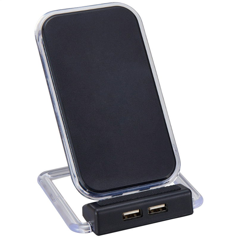 2USBポート付ワイヤレス充電器アスタブ (6169) [キャンセル・変更・返品不可]