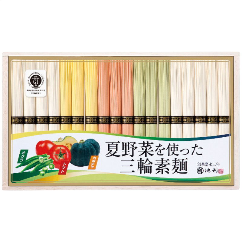 イケリ 夏野菜を使った三輪素麺 NY-30 (NY-30) [キャンセル・変更・返品不可]のサムネイル