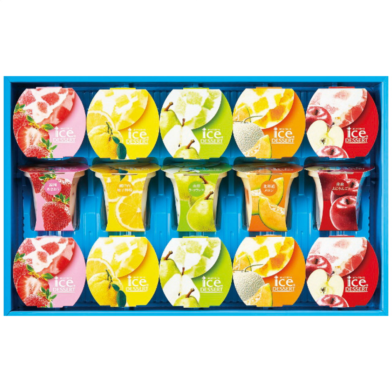 お中元 ひととえ 凍らせて食べる アイスデザート~国産フルーツ入り~ IDD-30 (IDD-30) [キャンセル・変更・返品不可]