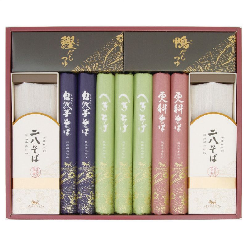 お中元 自然芋そば 自然芋そば詰合せ KJ50N (KJ50N) e-squ-13802923 イースクエア パッケージ画像