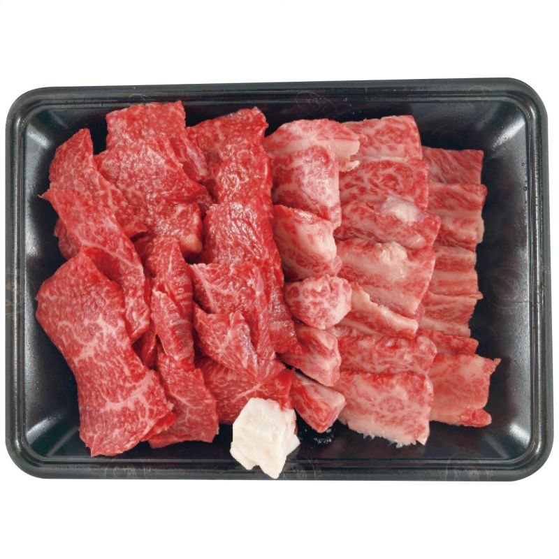 萬野和牛 萬野和牛 焼肉用モモバラ(約800g) (MBY80-MAN) [キャンセル・変更・返品不可][代引不可][同梱..