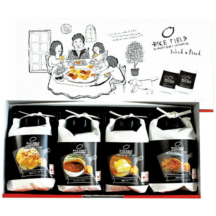ライスフィールド ベイクドアンドフライド 4袋入