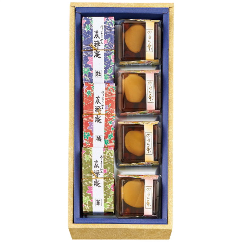 河内駿河屋 花利休 和菓子詰合せ FR-10 (FR-10)