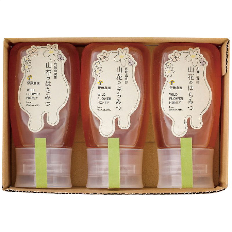 伊藤農園 山花はちみつ3個セット n612-1-3g (n612-1-3g)