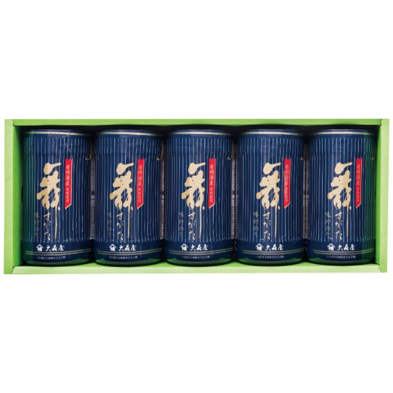 　ギフトサービスについて■商品名:舞すがた味のり卓上詰合せ NA-25G■商品説明:味付のり(10切32枚)5個・賞味期間/製造日より常温約540日・[日本製]・【小麦・えび・大豆】■箱サイズ:40.6×16.5×8.1cm・80サイズ・610g■型番:NA-25G■JANコード:4901191390245商品特徴一覧2026年 お返し特選ギフト、【お返し特選品[ベストセレクション 2026] → おすすめ食品 → 和総菜・調味料・料理油・他】、【食品 → 乾物・粉類 → 乾物 → 海苔 → セット・詰め合わせ】、[000732]、2026年、令和8年、ギフト、贈り物、内祝い、プレゼント、お返し、出産内祝い、結婚内祝い、快気内祝い、新築・引っ越し内祝い、入学内祝い、4901191390245、通信販売、通販、販売、買う、購入、お店、売っている、ショッピング▼関連商品はこちら。大森屋 舞すがた味のり卓上詰合せ NA-10G (NA-10G)大森屋 舞すがた味のり卓上詰合せ NA-15G (NA-15G)大森屋 舞すがた味のり卓上詰合せ NA-20G (NA-20G)大森屋 舞すがた味のり卓上詰合せ NA-30G (NA-30G)大森屋 舞すがた味のり卓上詰合せ NA-40G (NA-40G)大森屋 舞すがた味のり卓上詰合せ NA-50G (NA-50G)2026年 お返し特選ギフト【大森屋 舞すがた味のり卓上詰合せ NA-25G (NA-25G)】広告文責(有)イースクエアTEL:0120-532-772■商品名:舞すがた味のり卓上詰合せ NA-25G■商品説明:味付のり(10切32枚)5個・賞味期間/製造日より常温約540日・[日本製]・【小麦・えび・大豆】■箱サイズ:40.6×16.5×8.1cm・80サイズ・610g■型番:NA-25G■JANコード:4901191390245※お客さま都合による、ご注文後の[キャンセル][変更][返品][交換]はお受けできませんのでご注意下さいませ。※当店では、すべての商品で在庫を持っておりません。記載の納期を必ずご確認ください。※ご注文いただいた場合でもメーカーの[在庫切れ][欠品][廃盤]などの理由で、[記載の納期より発送が遅れる][発送できない]場合がございます。その際は、当店よりご連絡させていただきます。あらかじめご了承ください。※リニューアル等により パッケージ、仕様、セット内容 が変更になる場合がございます。予めご了承下さい。こちらの商品は【お取り寄せ(7〜10営業日以内に発送予定)】となります。あらかじめご了承くださいませ。