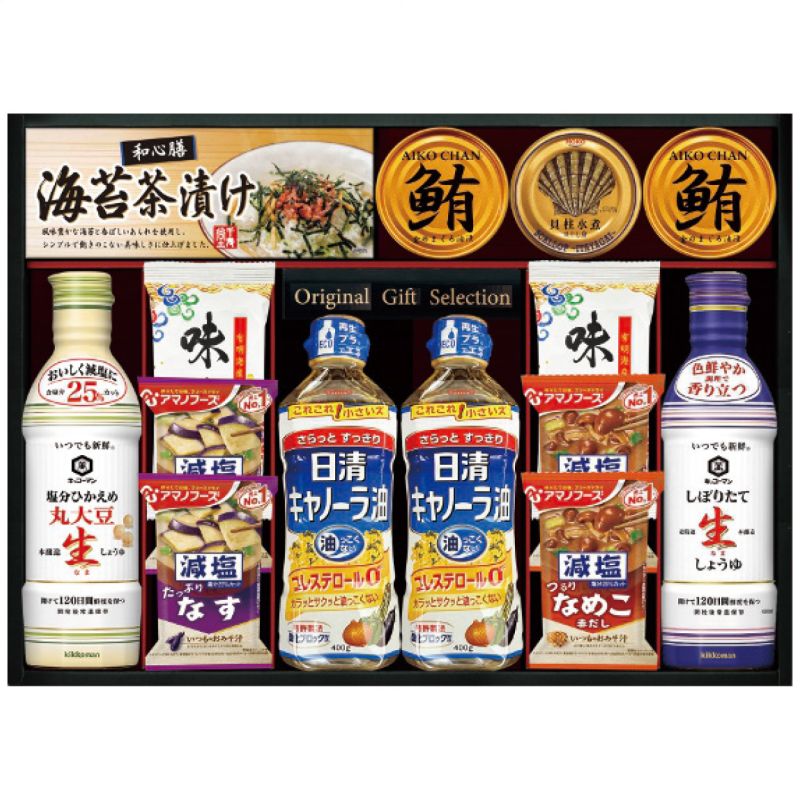 キッコーマン&アマノフーズ&日清オイリオバラエティセット ASC-100 (ASC-100)