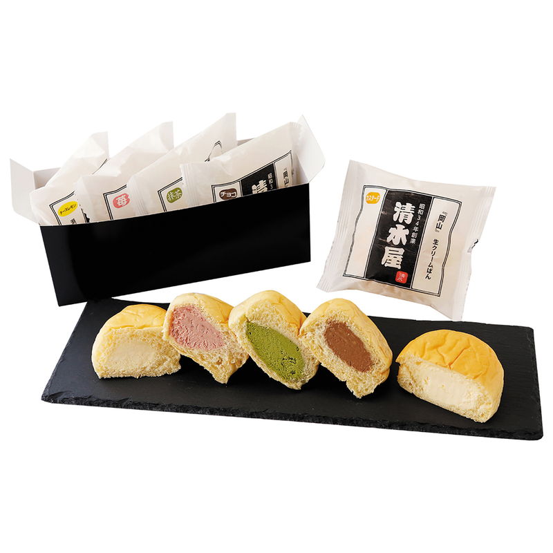 父の日 清水屋クリームパン5個入 [キャンセル・変更・返品不可][代引不可][同梱不可][ラッピング不可][海外発送不可]のサムネイル