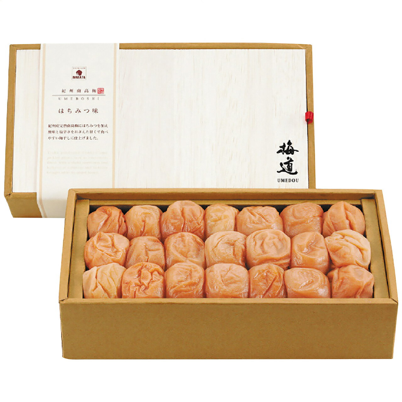 中田食品 母の日 梅道 紀州南高梅はちみつ味 (256) [キャンセル・変更・返品不可][代引不可][同梱不可][ラッピング不可][海外発送不可]のサムネイル