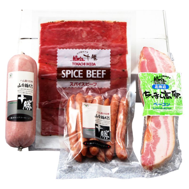 [お中元][お歳暮] 十勝のハムセット「技」 (610026)(4)