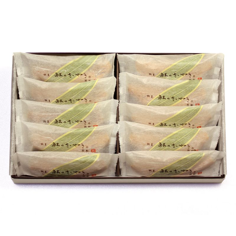 [お中元][お歳暮] 菓心谷常 鮎のささやき若鮎10本