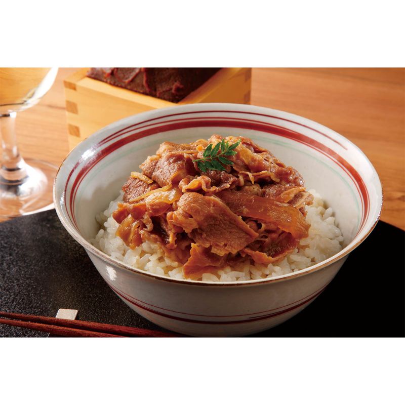 なすび亭 吉岡英尋監修 こっくり旨みの柔らか牛丼6個 (920012)