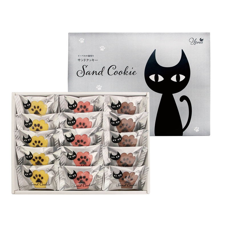 [お中元][お歳暮] イーペルの猫祭り サンドクッキー (YJ-CB)