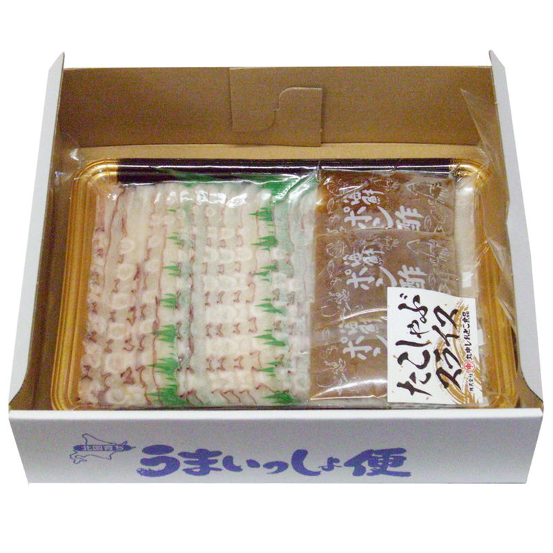 北海道のタコは特にサイズが大きく食べ応え十分の大きさで、噛むほどにタコならではの甘みがたっぷり口に広がります。■商品名:北海道産 たこしゃぶスライスセット■商品説明:300g×2パック、海鮮ポン酢タレ30g×6袋■箱サイズ:22×25×6cm・約790g■型番:APID-830-2■JANコード:4520876096601■製造生産地:北海道(加工地)■賞味期限:冷凍365日■アレルゲン7品目:小麦・りんご・大豆■重さ:約790g商品特徴一覧2026年 産直ギフト、【産地直送・お取り寄せグルメ → フード → 海産物】、apide、アピデ、[2025stb]、2026年、令和8年、春夏、御中元、お中元、暑中見舞い、暑中お見舞い、暑中御見舞い、残暑見舞い、残暑お見舞い、残暑御見舞い、お歳暮、御歳暮、お年賀、御年賀、ギフト、内祝い、プレゼント、お返し、お祝い、ギフト、贈り物、のし、ラッピング、4520876096601、通信販売、通販、販売、買う、購入、お店、売っている、ショッピング2026年 産直ギフト【網走水産 北海道産 たこしゃぶスライスセット (APID-830-2)】広告文責(有)イースクエアTEL:0120-532-772北海道のタコは特にサイズが大きく食べ応え十分の大きさで、噛むほどにタコならではの甘みがたっぷり口に広がります。■商品名:北海道産 たこしゃぶスライスセット■商品説明:300g×2パック、海鮮ポン酢タレ30g×6袋■箱サイズ:22×25×6cm・約790g■型番:APID-830-2■JANコード:4520876096601■製造生産地:北海道(加工地)■賞味期限:冷凍365日■アレルゲン7品目:小麦・りんご・大豆■重さ:約790g※お客さま都合による、ご注文後の[キャンセル][変更][返品][交換]はお受けできませんのでご注意下さいませ。※当店では、すべての商品で在庫を持っておりません。記載の納期を必ずご確認ください。※ご注文いただいた場合でもメーカーの[在庫切れ][欠品][廃盤]などの理由で、[記載の納期より発送が遅れる][発送できない]場合がございます。その際は、当店よりご連絡させていただきます。あらかじめご了承ください。※こちらの商品は【代金引換】でのご注文をお受けできません。※こちらの商品は【他商品との同梱】ができません。※こちらの商品はメーカー直送のため、【他商品との同梱】【代金引換でのご注文】はお受けできません。※こちらの商品はメーカー直送のため、北海道・沖縄・離島 への配送はお受けできません。※リニューアル等により パッケージ、仕様、セット内容 が変更になる場合がございます。予めご了承下さい。こちらの商品は【お取り寄せ(7〜10営業日以内に発送予定)】となります。あらかじめご了承くださいませ。