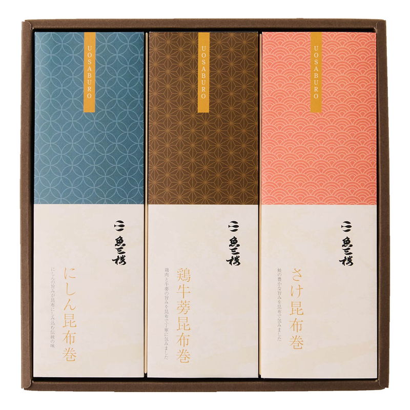 焼いた鶏もも肉を牛蒡とあわせて北海道産昆布で巻き上げまろやかな口あたりの本醸造たまり醤油などで味わい深く仕上げました。脂ののった鮭、味わいよい身欠きにしんとの三種の昆布巻きをセットでお届けします。■商品名:三種の昆布巻き詰合せ■商品説明:にしん昆布巻200g、鶏牛蒡昆布巻180g、さけ昆布巻180g■箱サイズ:23.5×23×4cm・約890g■型番:UO-KM3■JANコード:4582232593865■製造生産地:岐阜県(加工地)■賞味期限:常温90日■アレルゲン7品目:小麦・さけ・大豆・鶏肉■重さ:約890g商品特徴一覧2026年 産直ギフト、【産地直送・お取り寄せグルメ → フード → 和惣菜】、apide、アピデ、[2025stb]、2026年、令和8年、春夏、御中元、お中元、暑中見舞い、暑中お見舞い、暑中御見舞い、残暑見舞い、残暑お見舞い、残暑御見舞い、お歳暮、御歳暮、お年賀、御年賀、ギフト、内祝い、プレゼント、お返し、お祝い、ギフト、贈り物、のし、ラッピング、4582232593865、通信販売、通販、販売、買う、購入、お店、売っている、ショッピング2026年 産直ギフト【京都伏見・魚三楼 三種の昆布巻き詰合せ (UO-KM3)】広告文責(有)イースクエアTEL:0120-532-772焼いた鶏もも肉を牛蒡とあわせて北海道産昆布で巻き上げまろやかな口あたりの本醸造たまり醤油などで味わい深く仕上げました。脂ののった鮭、味わいよい身欠きにしんとの三種の昆布巻きをセットでお届けします。■商品名:三種の昆布巻き詰合せ■商品説明:にしん昆布巻200g、鶏牛蒡昆布巻180g、さけ昆布巻180g■箱サイズ:23.5×23×4cm・約890g■型番:UO-KM3■JANコード:4582232593865■製造生産地:岐阜県(加工地)■賞味期限:常温90日■アレルゲン7品目:小麦・さけ・大豆・鶏肉■重さ:約890g※お客さま都合による、ご注文後の[キャンセル][変更][返品][交換]はお受けできませんのでご注意下さいませ。※当店では、すべての商品で在庫を持っておりません。記載の納期を必ずご確認ください。※ご注文いただいた場合でもメーカーの[在庫切れ][欠品][廃盤]などの理由で、[記載の納期より発送が遅れる][発送できない]場合がございます。その際は、当店よりご連絡させていただきます。あらかじめご了承ください。※こちらの商品は【代金引換】でのご注文をお受けできません。※こちらの商品は【他商品との同梱】ができません。※こちらの商品はメーカー直送のため、【他商品との同梱】【代金引換でのご注文】はお受けできません。※こちらの商品はメーカー直送のため、北海道・沖縄・離島 への配送はお受けできません。※リニューアル等により パッケージ、仕様、セット内容 が変更になる場合がございます。予めご了承下さい。こちらの商品は【お取り寄せ(7〜10営業日以内に発送予定)】となります。あらかじめご了承くださいませ。