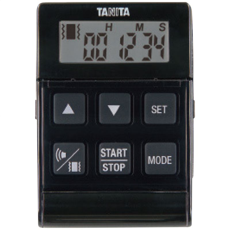 タニタ バイブレーションタイマーブラック (TD-370NBK[ブラック) [キャンセル・変更・返品不可]
