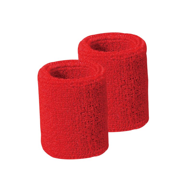 アーテック ふんわりタオル地リストバンド 赤 (018155)