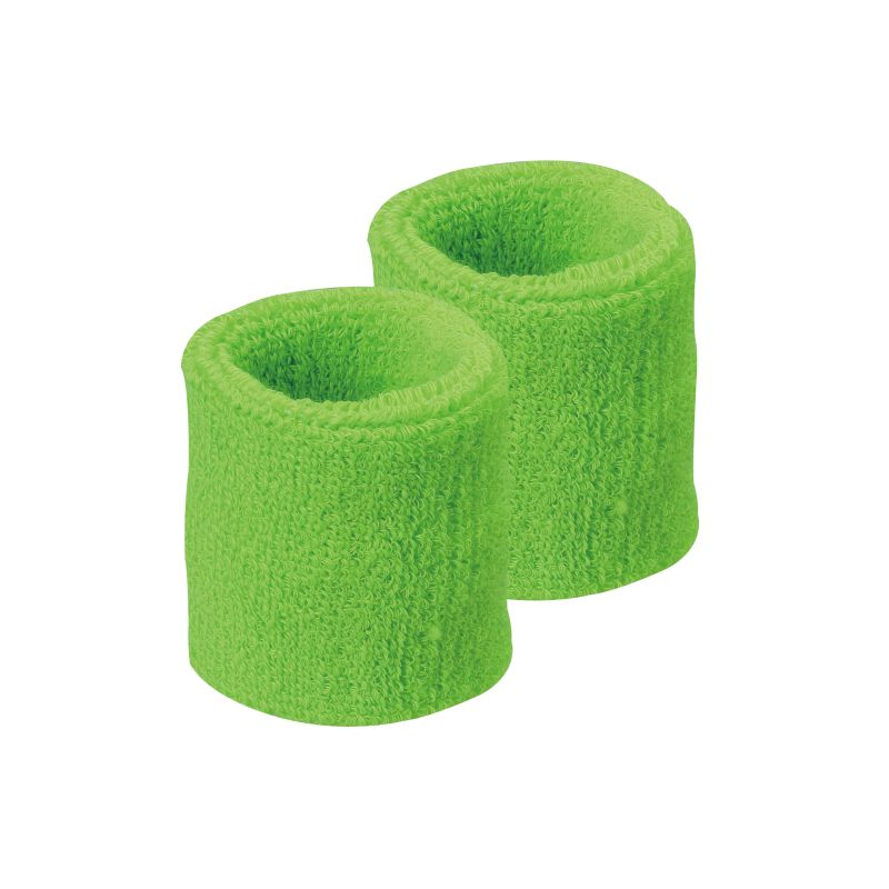 アーテック ふんわりタオル地リストバンド 蛍光グリーン (018160)