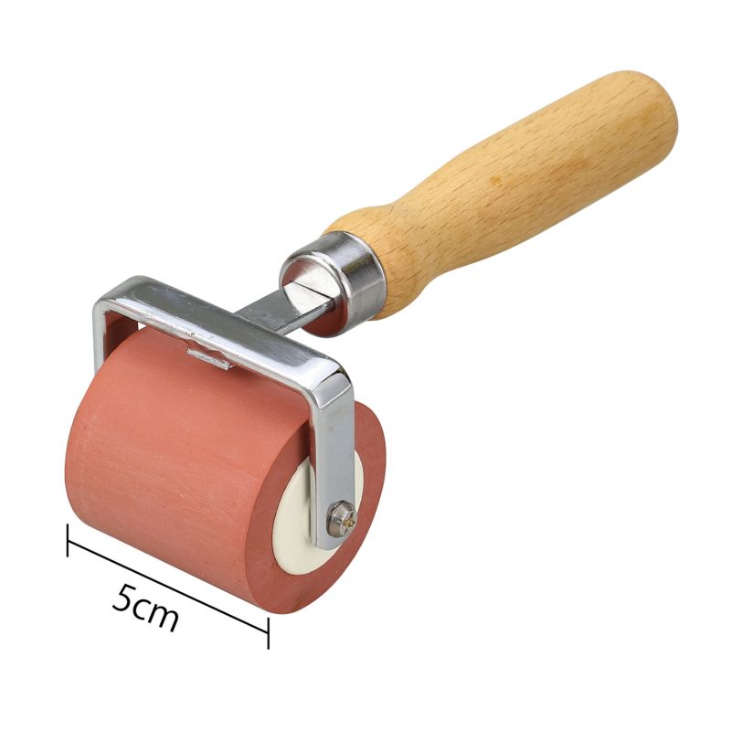 アーテック 転圧ゴムローラー 赤 φ45×50mm (021030)