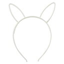 アーテック ウサギ耳付きカチューシャ ホワイト (018691)