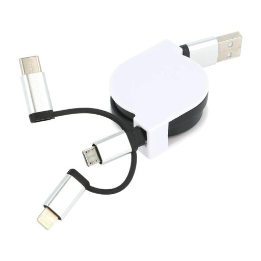 MAKER株式会社 3in1マルチケーブル (077633) MAKER株式会社 3in1マルチケーブル (077633)