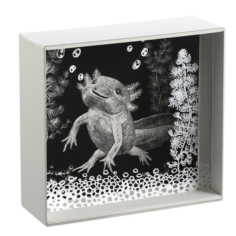 アーテック 重ねて作るスクラッチ付ボックスアート (012666) ※未完成品