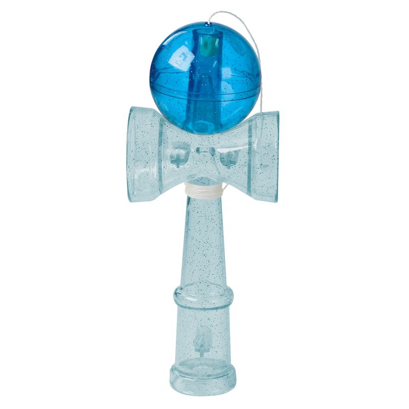 アーテック キラキラプラ製けん玉 青色 (006906)