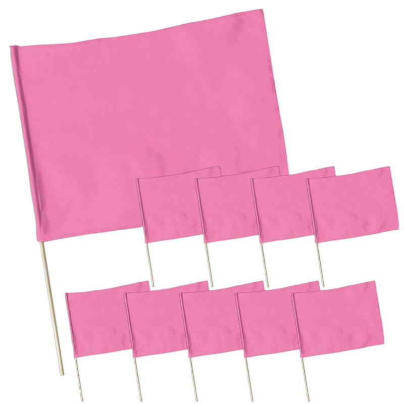 アーテック 大旗 φ12mm 桃 10本組 (018418)