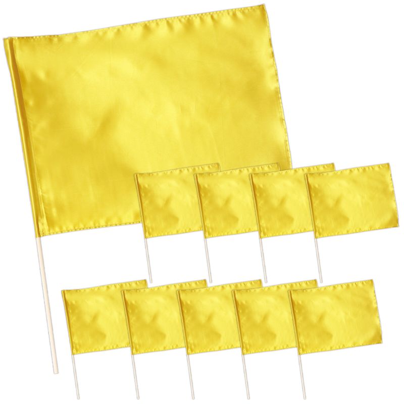 アーテック サテン大旗 φ12mm ゴールド 10本組 (018423)