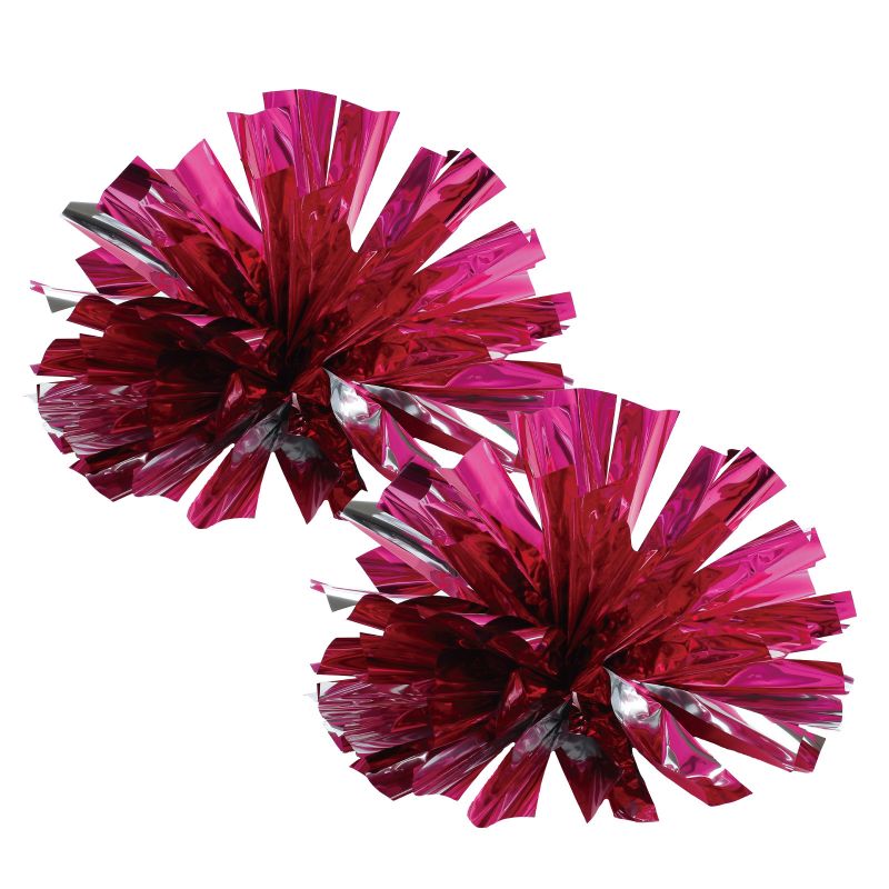 アーテック らくらくチアポンポン名札付 ピンクシルバー (019532) 2個組