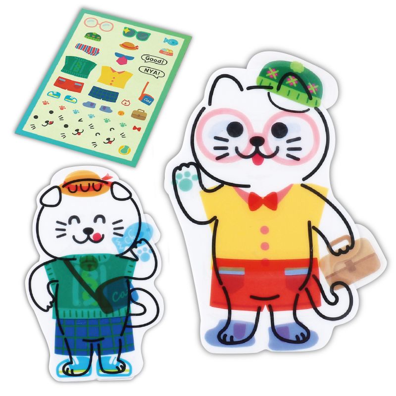 アーテック きせかえ∞ステッカー ねこ (058708) ※未完成品