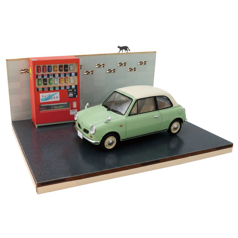 アーテック ジオラマセット アスファルト レトロな風景(1/24) (058918) ※未完成品