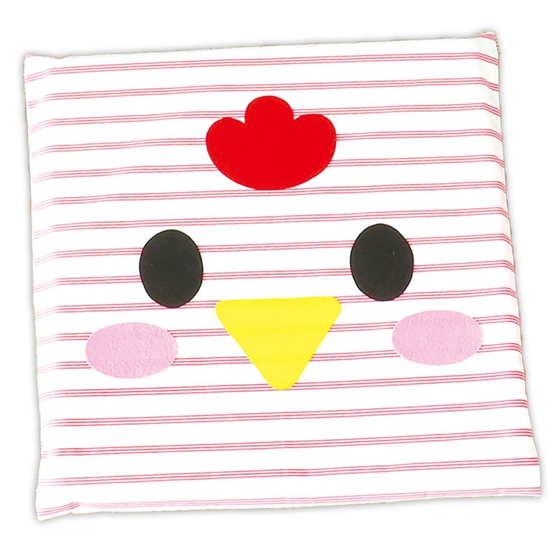　ギフトサービスについて※未完成品(商品画像は作品例となります)低予算・短時間でつくれる!かわいいアニマルクッション!■品名 :アニマルクッション 赤ストライプ■品番:050716■JANコード:4521718507163■メーカー名:株式会社アーテック■セット内容:布地×1、スポンジ×1、スナップボタン×1、フェルトシールセット10色組×1■重量:245g■材質:布地:綿100%、スポンジ:ポリウレタン、スナップボタン:真鍮(ニッケルメッキ)、フェルトシール:ポリエステル■完成サイズ:完成サイズ:約390×390×30mm、布地:約460×960mm、スポンジ:約370×370×30mm、スナップボタン:約φ10mm、フェルトシールセット:約100×100mm低予算かつ短時間で、かわいいアニマルモチーフのクッションを制作できる裁縫学習キットです。直線縫いを中心としたシンプルな工程で、ミシン操作の基本を無理なく身につけることができます。布を折って縫うだけの分かりやすい手順のため、初心者の方でも安心して取り組めます。フェルトシールを貼るだけで簡単に装飾でき、自分らしいアレンジも可能です。完成したクッションは、家庭や教室で実際に使用でき、製作体験と実用性を兼ね備えた内容になっています。本体には綿とポリエステル素材を使用しており、防シワ性と速乾性に優れているのも特長です。短時間で仕上がるため、授業や家庭科実習、イベントにも取り入れやすいキットです。気軽にハンドメイドを楽しみながら、日常で使えるアイテムを作ることができます。製作時間の目安は2~4時間。【準備するもの】ミシン、ミシン糸、しつけ糸、手縫い糸、アイロン、チャコペンシル、糸切りはさみ、手縫い針、マチ針※布地とスポンジ、フェルトシールは別梱包になります。商品特徴一覧【Artec(アーテック)/学校教材・教育玩具 → 図工・工作・クラフト・ホビー → 工作・クラフト】、アーテック、Artec、50716、図工・工作・クラフト・ホビー、工作・クラフト、アニマルクッション、クッション、赤ストライプ、レッド、アニマルモチーフ、かわいい、にわとり、ニワトリ、ハンドメイドキット、ミシン縫い、裁縫、ソーイング、手芸キット、裁縫キット、裁縫学習キット、手作り、ハンドメイド、収納、クラフト、ギフト、工作、イベント、生活雑貨、学習教材、おしゃれ、プレゼント、DIY、初心者向け、家庭科、学生、中学校、高校、大人、、4521718507163、通信販売、通販、販売、買う、購入、お店、売っている、ショッピング▼関連商品はこちら。アーテック アニマルクッション 黄 (050712) ※未完成品アーテック アニマルクッション オレンジ (050713) ※未完成品アーテック アニマルクッション 緑 (050714) ※未完成品アーテック アニマルクッション 紺 (050715) ※未完成品アーテック アニマルクッション 青ストライプ (050717) ※未完成品【アーテック アニマルクッション 赤ストライプ (050716) ※未完成品】広告文責(有)イースクエアTEL:0120-532-772※未完成品(商品画像は作品例となります)低予算・短時間でつくれる!かわいいアニマルクッション!■品名 :アニマルクッション 赤ストライプ■品番:050716■JANコード:4521718507163■メーカー名:株式会社アーテック■セット内容:布地×1、スポンジ×1、スナップボタン×1、フェルトシールセット10色組×1■重量:245g■材質:布地:綿100%、スポンジ:ポリウレタン、スナップボタン:真鍮(ニッケルメッキ)、フェルトシール:ポリエステル■完成サイズ:完成サイズ:約390×390×30mm、布地:約460×960mm、スポンジ:約370×370×30mm、スナップボタン:約φ10mm、フェルトシールセット:約100×100mm低予算かつ短時間で、かわいいアニマルモチーフのクッションを制作できる裁縫学習キットです。直線縫いを中心としたシンプルな工程で、ミシン操作の基本を無理なく身につけることができます。布を折って縫うだけの分かりやすい手順のため、初心者の方でも安心して取り組めます。フェルトシールを貼るだけで簡単に装飾でき、自分らしいアレンジも可能です。完成したクッションは、家庭や教室で実際に使用でき、製作体験と実用性を兼ね備えた内容になっています。本体には綿とポリエステル素材を使用しており、防シワ性と速乾性に優れているのも特長です。短時間で仕上がるため、授業や家庭科実習、イベントにも取り入れやすいキットです。気軽にハンドメイドを楽しみながら、日常で使えるアイテムを作ることができます。製作時間の目安は2~4時間。【準備するもの】ミシン、ミシン糸、しつけ糸、手縫い糸、アイロン、チャコペンシル、糸切りはさみ、手縫い針、マチ針※布地とスポンジ、フェルトシールは別梱包になります。※お客さま都合による、ご注文後の[キャンセル][変更][返品][交換]はお受けできませんのでご注意下さいませ。※当店では、すべての商品で在庫を持っておりません。記載の納期を必ずご確認ください。※ご注文いただいた場合でもメーカーの[在庫切れ][欠品][廃盤]などの理由で、[記載の納期より発送が遅れる][発送できない]場合がございます。その際は、当店よりご連絡させていただきます。あらかじめご了承ください。※リニューアル等により パッケージ、仕様、セット内容 が変更になる場合がございます。予めご了承下さい。こちらの商品は【お取り寄せ(5〜7営業日以内に発送予定)】となります。あらかじめご了承くださいませ。