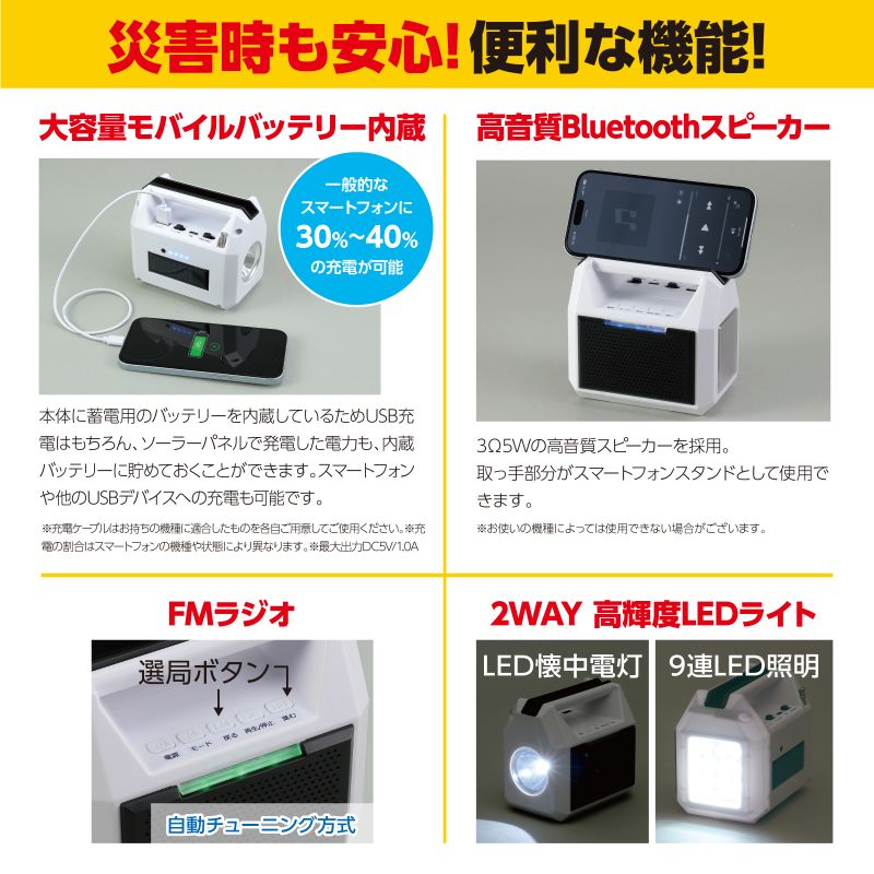 アーテック ブルートゥーススピーカーラジオライト (095850) ※未完成品