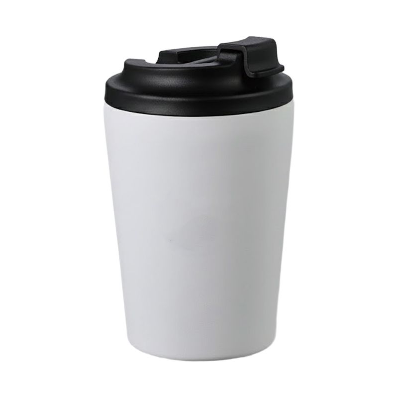 Tumblers - アーテック 蓋付きステンレスマグ 白 350ml (052737)