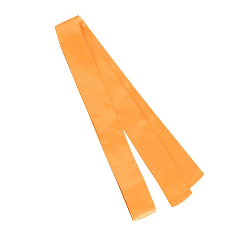 アーテック サテンロングハッピ 橙 S(ハチマキ付) (003292)